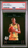 Kevin Durant 2007-08 Topps #112 RC (PSA 7) at PristineAuction.com