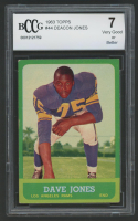 Deacon Jones 1963 Topps #44 RC (BCCG 7) at PristineAuction.com