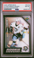 Sidney Crosby / Alexander Ovechkin 2005 Upper Deck Rookie Showdown #RSSCAO (PSA 8) at PristineAuction.com