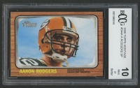 Aaron Rodgers 2005 Topps Heritage #344A SP RC (BCCG 10) at PristineAuction.com