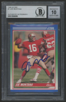Joe Montana Signed 1990 Score #1 (BGS | Autograph Graded 10) at PristineAuction.com