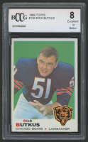 Dick Butkus 1969 Topps #139 (BCCG 8) at PristineAuction.com