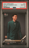 Victor Wembanyama 2023 Topps Now Draft #D1 RC (PSA 10) at PristineAuction.com