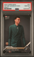 Victor Wembanyama 2023 Topps Now Draft #D1 RC (PSA 10) at PristineAuction.com