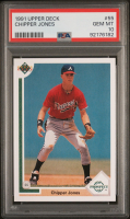 Chipper Jones 1991 Upper Deck #55 RC (PSA 10) at PristineAuction.com