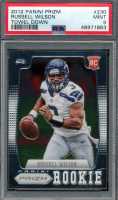Russell Wilson 2012 Panini Prizm Towel Down #230 (PSA 9) at PristineAuction.com
