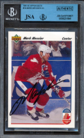 Mark Messier Signed 1991-92 Upper Deck #14 (BGS) at PristineAuction.com