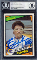 Eric Dickerson Signed 1984 Topps #280 RC Inscribed "HOF 99" (BGS) at PristineAuction.com