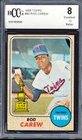 Rod Carew 1968 Topps #80 (BCCG 8) at PristineAuction.com