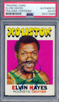 Elvin Hayes Signed 1971-72 Topps #120 RC (PSA) at PristineAuction.com