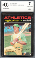 Reggie Jackson 1971 Topps #20 (BCCG 7) at PristineAuction.com