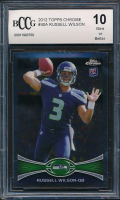 Russell Wilson 2012 Topps Chrome #40A (BCCG 10) at PristineAuction.com