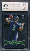 Russell Wilson 2012 Topps Chrome #40A (BCCG 10) at PristineAuction.com