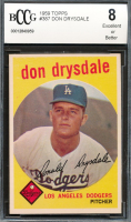 Don Drysdale 1959 Topps #387 (BCCG 8) at PristineAuction.com