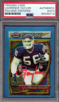 Lawrence Taylor Signed 1994 Finest #193 (PSA) at PristineAuction.com