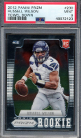 Russell Wilson 2012 Panini Prizm Towel Down #230 (PSA 9) at PristineAuction.com