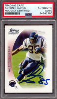 Antonio Gates Signed 2005 Topps Draft Picks and Prospects #77 RC (PSA) at PristineAuction.com