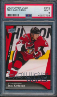 Erik Karlsson 2009-10 Upper Deck #210 YG RC (PSA 9) at PristineAuction.com