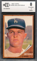 Don Drysdale 1962 Topps #340 (BCCG 8) at PristineAuction.com