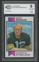Terry Bradshaw 1973 Topps #15 (BCCG 9) at PristineAuction.com