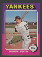 Thurman Munson 1975 Topps #20 at PristineAuction.com