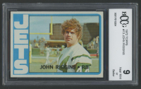 John Riggins 1972 Topps #13 RC (BCCG 9) at PristineAuction.com