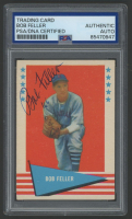 Bob Feller Signed 1960 Fleer #25 (PSA) at PristineAuction.com