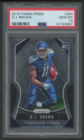 AJ Brown 2019 Panini Prizm #344 (PSA 10) at PristineAuction.com