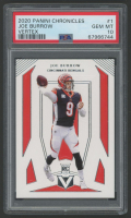 Joe Burrow 2020 Panini Vertex #1 RC (PSA 10) at PristineAuction.com