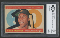 Willie McCovey 1960 Topps #554 AS (BCCG 8) at PristineAuction.com
