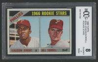 Fergie Jenkins / Bill Sorrell 1966 Topps #254 Rookie Stars RC (BCCG 8) at PristineAuction.com