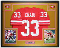 Roger Craig Signed Custom Framed Jersey Display (Beckett) at PristineAuction.com