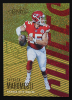 Patrick Mahomes II 2018 Absolute Spectrum Gold #49 at PristineAuction.com