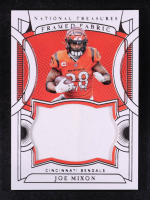 Joe Mixon 2021 Panini National Treasures Framed Fabric #40 #29/99 at PristineAuction.com