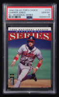 Chipper Jones 1996 Collector's Choice #374T (PSA 10) at PristineAuction.com