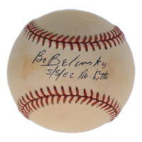 Bo Belinsky Signed OAL Baseball Inscribed "5/5/62 No-Hitter" (JSA) at PristineAuction.com