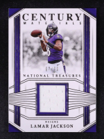 Lamar Jackson 2023 Panini National Treasures Century Materials #71 #67/99 at PristineAuction.com