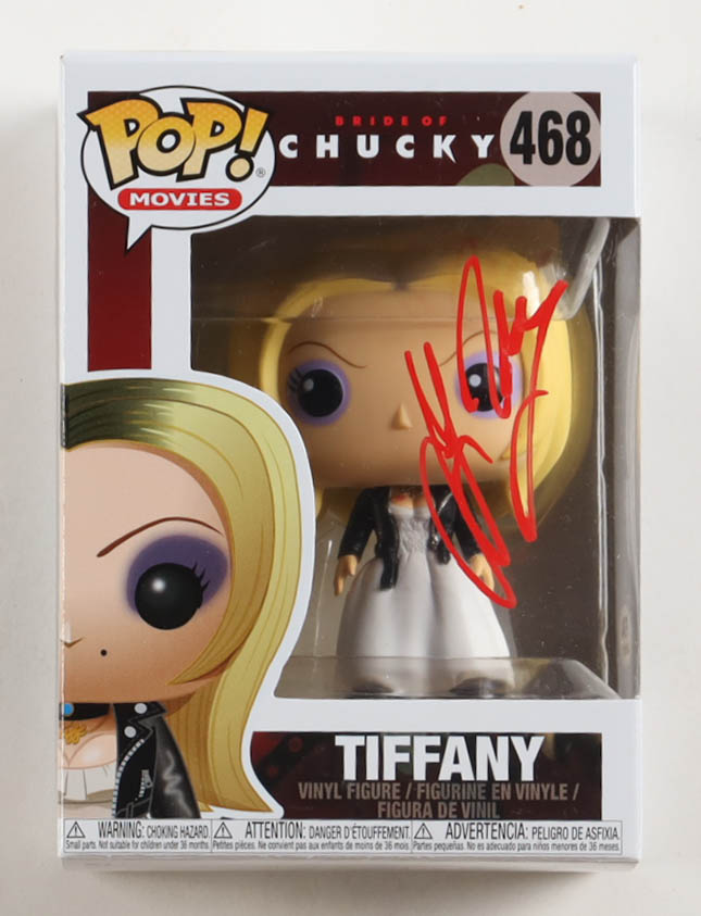 Jennifer Tilly Signed "Bride of Chucky" #468 Tiffany Funko Pop! Vinyl Figure (PSA) at PristineAuction.com Jennifer Tilly Signed "Bride of Chucky" #468 Tiffany Funko Pop! Vinyl Figure (PSA) at PristineAuction.com