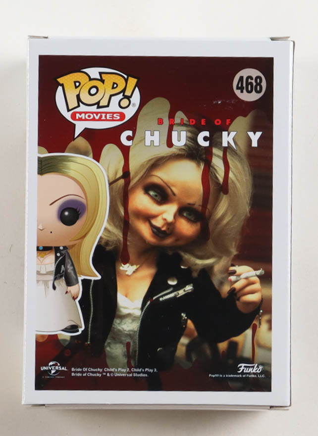 Jennifer Tilly Signed "Bride of Chucky" #468 Tiffany Funko Pop! Vinyl Figure (PSA) at PristineAuction.com Jennifer Tilly Signed "Bride of Chucky" #468 Tiffany Funko Pop! Vinyl Figure (PSA) at PristineAuction.com