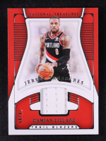 Damian Lilllard 2021-22 Panini National Treasures Jersey Treasures #26 #78/99 at PristineAuction.com