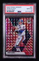 John Elway 2020 Panini Mosaic Mosaic Camo Pink #67 (PSA 10) at PristineAuction.com