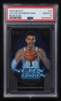 Victor Wembanyama 2023-24 Select Neon Icon #13 RC (PSA 10) at PristineAuction.com