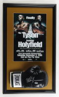 Mike Tyson Signed Custom Framed "Tyson vs. Holyfield" Everlast Boxing Glove Display (PSA) at PristineAuction.com