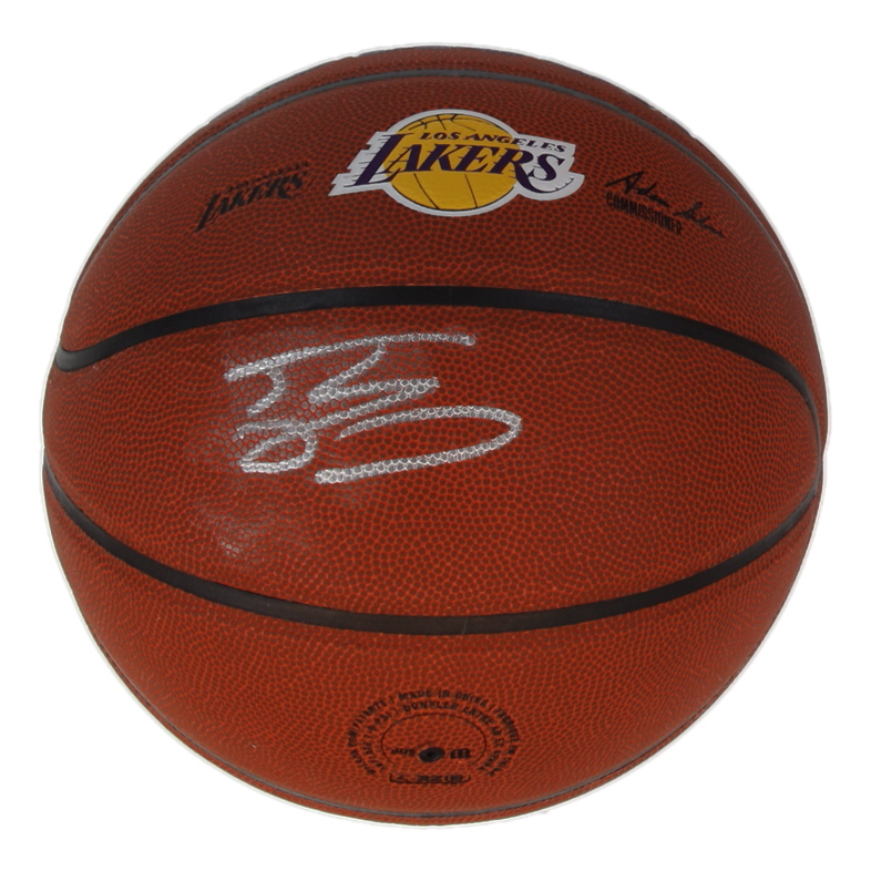 Shaquille O'Neal Signed Lakers Logo NBA Basketball (Authentic Ink) at PristineAuction.com Shaquille O'Neal Signed Lakers Logo NBA Basketball (Authentic Ink) at PristineAuction.com