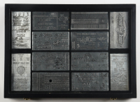 MLB Commemorative Metal Ticket Custom Framed Shadowbox Display With Hank Aaron 714 Home Runs, Bob Gibson World Series Shutout, Rickey Henderson Steals Record and Joe Dimaggio 56 Game Hit Streak Pewter Tickets at PristineAuction.com