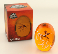 Jeff Goldblum Signed "Jurassic Park" Replica Mosquito In Amber Paper Weight (PSA) at PristineAuction.com
