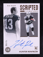 Hunter Renfrow 2019 Panini Encased Scripted Signatures #20 #6/75 RC at PristineAuction.com