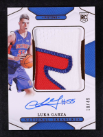 Luka Garza 2021-22 Panini National Treasures Rookie Patch Autographs Bronze #148 #18/49 RC at PristineAuction.com