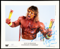 Ultimate Warrior Signed 8x10 Photo Inscribed "Feel The Power", "Get Well Soon" & "Good Luck" (JSA) at PristineAuction.com