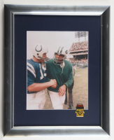 1969 Super Bowl III Custom Framed Photo Display with Pin at PristineAuction.com